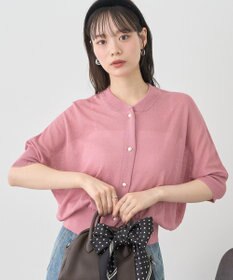 earth music&ecology 【接触冷感】シアードルマンカーディガン