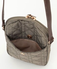 LA BAGAGERIE グリッドキルティングミニショルダー