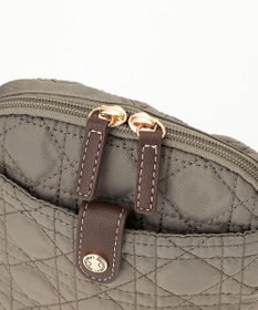 LA BAGAGERIE グリッドキルティングミニショルダー