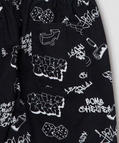 WEGO 【ウエストゴム/手洗い可】パターンイージーショーツ