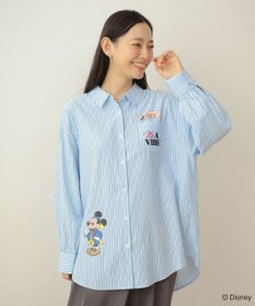 Green Parks ミッキー＆フレンズ／オーバーサイズシャツ