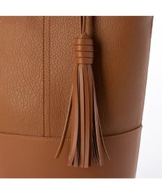 UNBILLION カシュカシュ cachecache / タッセル付きバケツ2wayバッグ
