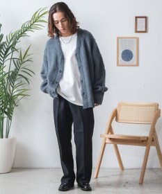 WEGO モヘアライクBIGカーディガン