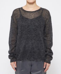 uncrave モヘアニット トップス（uncrave WHITE）