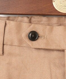 J.PRESS MEN 【KING SIZE】【ウォッシャブル可】コンフォートストレッチリネン スラックス