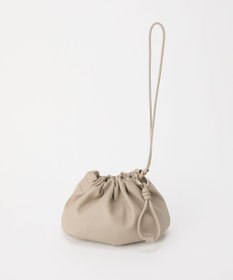 russet レザー巾着4WAYショルダーバッグ(CE-1454)