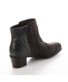 ing <ing>スクエアトゥショートブーツ