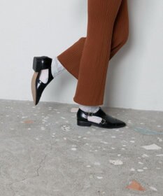 TRICOTE FAKE FUR HIGH SOCKS／フェイクファーハイソックス