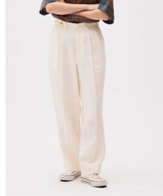 LENO FRENCH WORK HEVY LINEN TROUSERS リネンパンツ