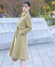 Tiaclasse フェイクウールステンカラーコート