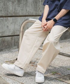 WEGO 【ユニセックス着用ITEM/ウエストゴム/手洗い可】シェフパンツ