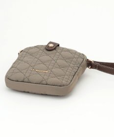 LA BAGAGERIE グリッドキルティングミニショルダー