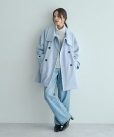 YECCA VECCA スリットタートルネックニット