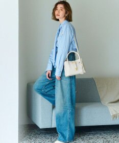 TOPKAPI 【Breath TOPKAPI】RIPPLE リプル バックル ショルダー付き ミニ トートバッグ