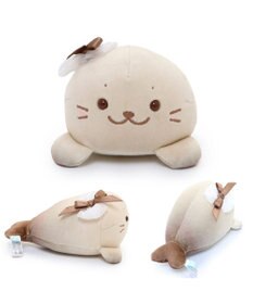 Mother garden しろたん ラテ マスコット ぬいぐるみ 15cm 【単品】