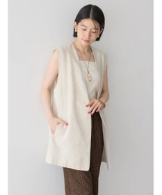 AMERICAN HOLIC リネンブレンドジレベスト