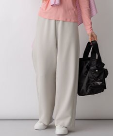 23区 L ストレッチダブルクロス ワイドパンツ