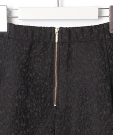 23区 S 【洗える】ジオメトリックジャカード タックフレア スカート