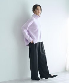 YECCA VECCA スリットタートルネックニット