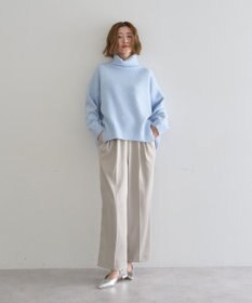 YECCA VECCA スリットタートルネックニット