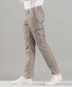 JOSEPH HOMME 新色・新型【抜群のストレッチ性/光沢素材】ハイパワーソフトストレッチ デザインパンツ/ STICK DESIGN