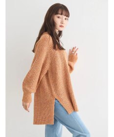 AMERICAN HOLIC Ｍｉｘヤーンラグランニットプルオーバー