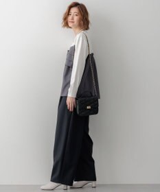 23区 S ナチュラルストレッチサキソニー バレル パンツ