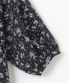 組曲 S フラワードットプリント ブラウス