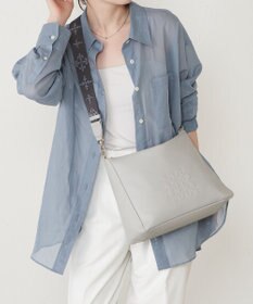 russet エンボスモノグラム2WAYショルダーバッグ(CE-1692)