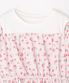 ANY KIDS 【洗濯機可能】オンオフショルダーワンピース