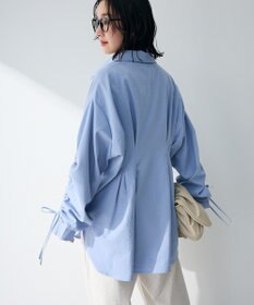 Green Parks 【WEB限定】ドロストシャーリングウエストタックシャツⅡ