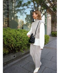 Green Parks ケーブルニットベスト