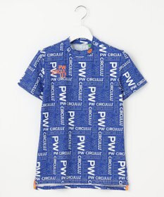 PW CIRCULUS 【UVカット / 吸水速乾 / 伸縮性抜群】【WOMEN】PWロゴ柄モック