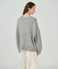 GRACE CONTINENTAL オーバールーズニットトップ