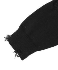 WEGO バタフライダメージワンショルダーニット