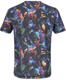 CW-X 【MEN】 CW-X トップス 【薄軽ランニングシャツ】 半袖 3分袖 Ｕネック 吸汗速乾性(本体) メンズ DLO155 /ワコール