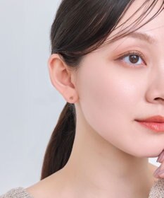 Phoebe 【金属アレルギー対応】プチフラワービジュースタッドピアス　ピンク