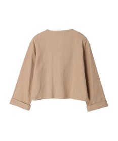 earth music&ecology 金釦スラブカーディガン