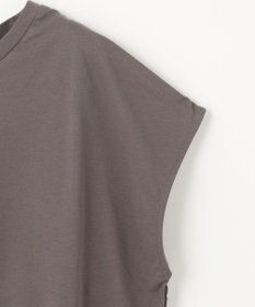 ANY L 【吸水速乾/シワになりにくい/アンチピリング】バックフレアフレンチスリーブカットソー