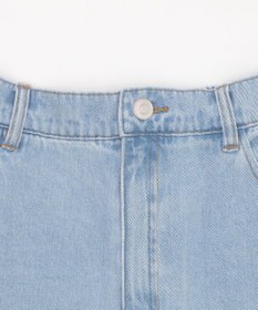 WEGO 【ウエストゴム/楽ちん】サマーデニムサイドリボンパンツ