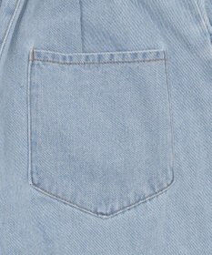 WEGO 【ウエストゴム/楽ちん】サマーデニムサイドリボンパンツ