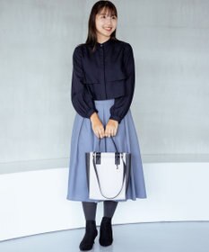 組曲 2WAYハンドルスクエアトート バッグ