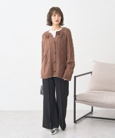 earth music&ecology センターシームフレアパンツ