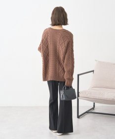 earth music&ecology センターシームフレアパンツ