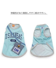 PET PARADISE Ｌｅｅ Tシャツ 【小型犬】 ポーチ ブルー ピンク クールマックスエコメイド