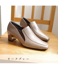 Pointer 日本製 本革甲深パンプス