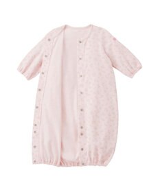 MIKI HOUSE HOT BISCUITS 【50-60㎝】 スムース素材 総柄ツーウェイオール