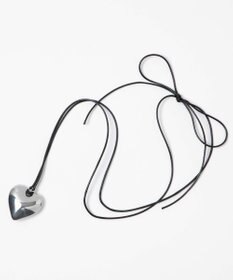 WEGO LBIGハートリボンネックレス