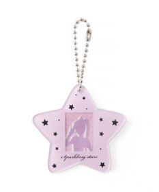 WEGO 【痛バ＆推し活グッズ】スターIDフォトケースキーホルダー