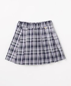 ANY KIDS チェックプリーツスカパン